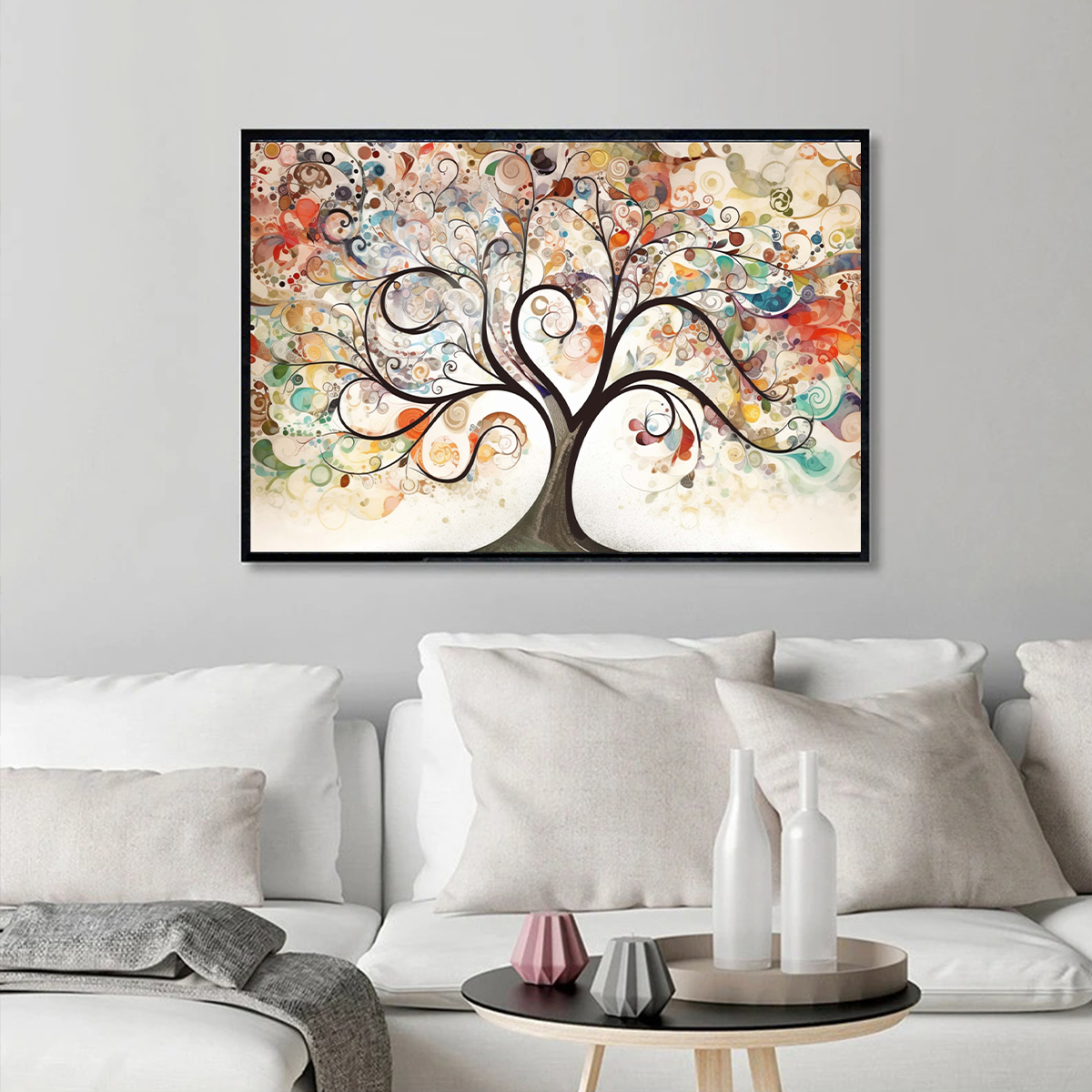 Klimt Style Tree of Life Artwo - Luxury Lifestyle Background 리뷰 및 가격