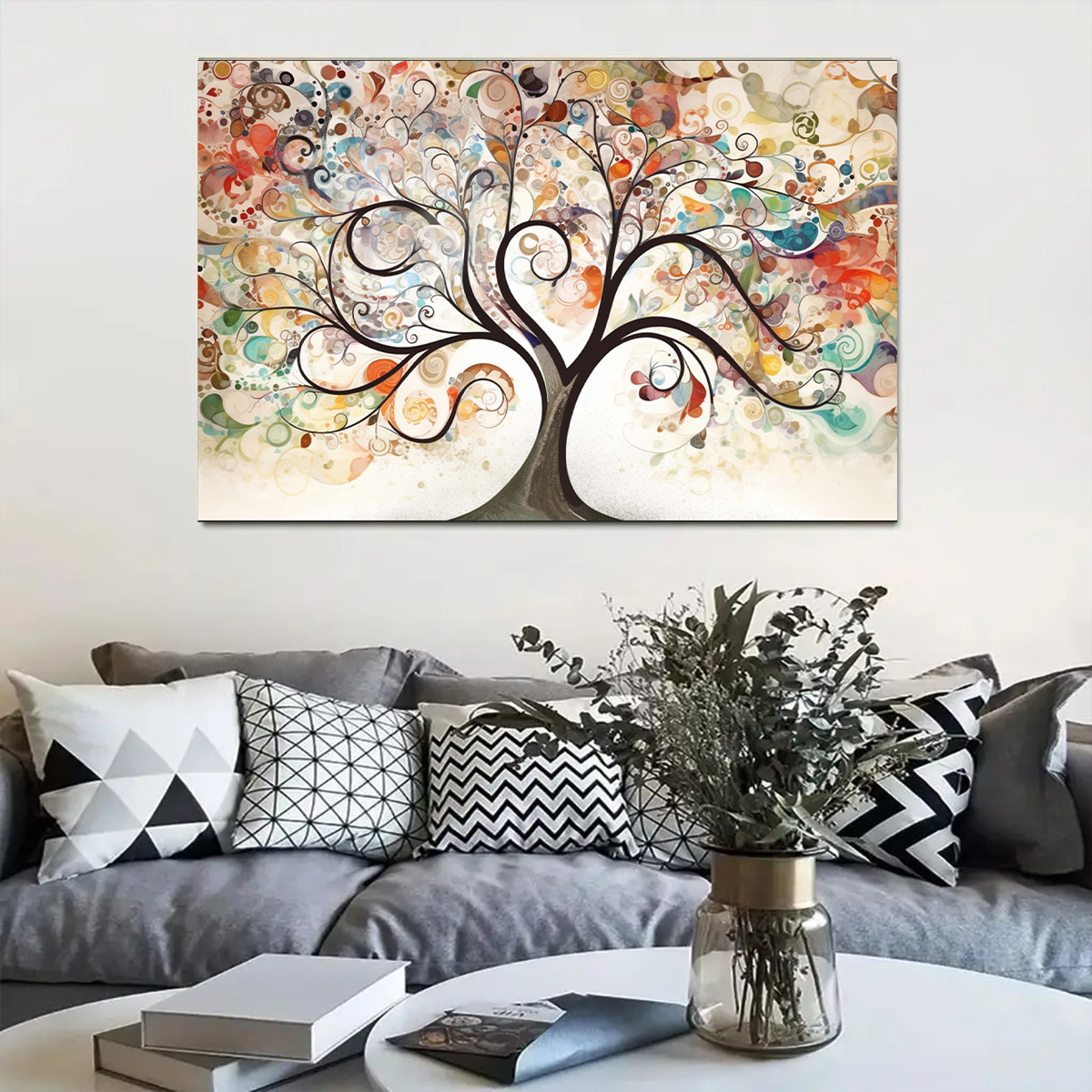 Klimt Style Tree of Life Artwo - Luxury Lifestyle Background 리뷰 및 가격