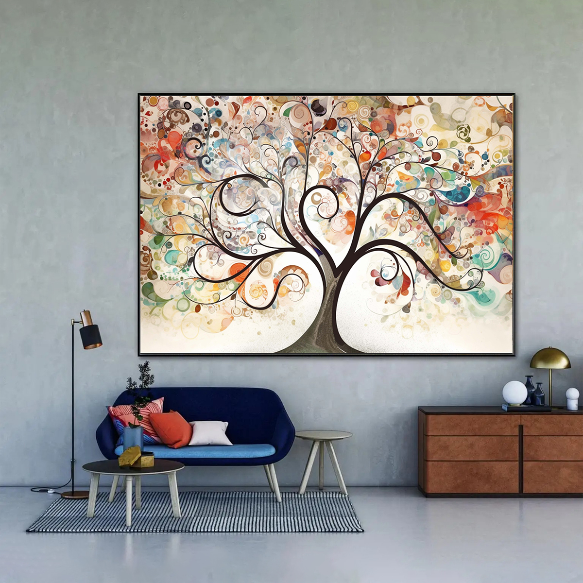 Klimt Style Tree of Life Artwo - Luxury Lifestyle Background 리뷰 및 가격