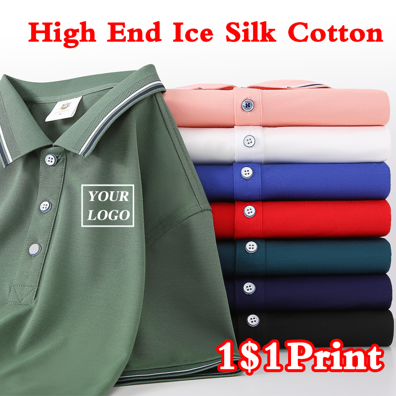 Customized LOGO Polo Shirt Men - Luxury Lifestyle Men 리뷰 및 가격