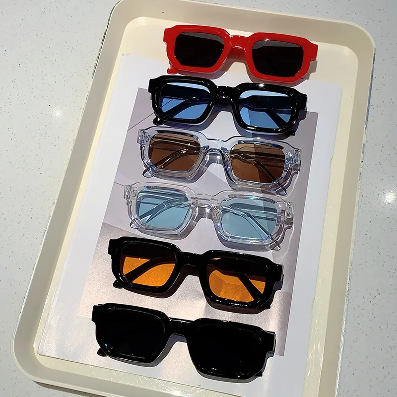 Vintage Rectangle Frame Sungla - Luxury Lifestyle Men 리뷰 및 가격