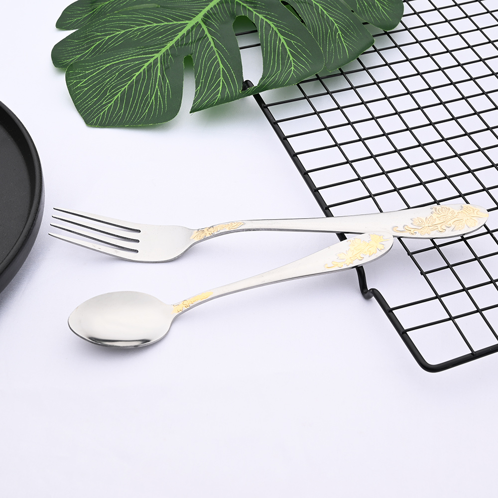 Vintage Western 8/32Pcs Gold F - Gold Plated Cutlery 리뷰 및 가격