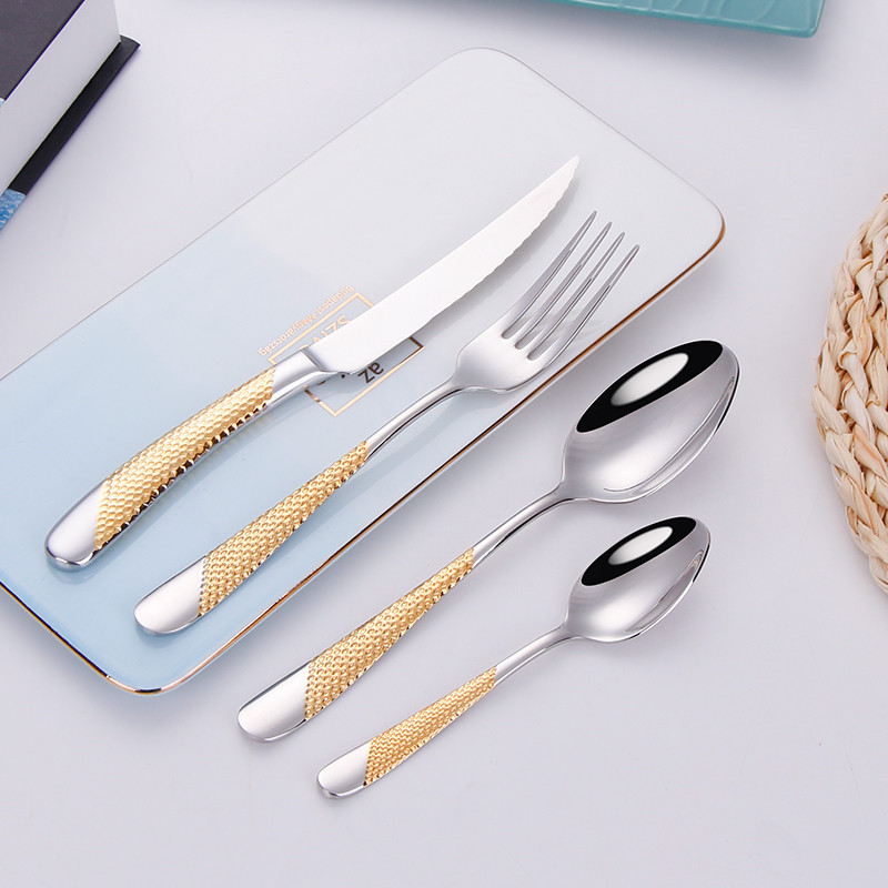 Full Tableware for Kitchen Cut - Gold Plated Cutlery 리뷰 및 가격