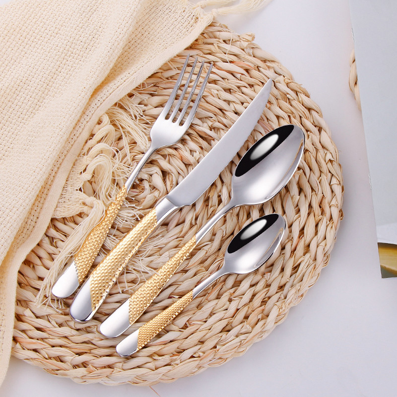 Full Tableware for Kitchen Cut - Gold Plated Cutlery 리뷰 및 가격
