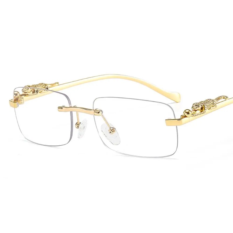 Rimless Square Sunglasses Wome - Luxury Lifestyle Men 리뷰 및 가격